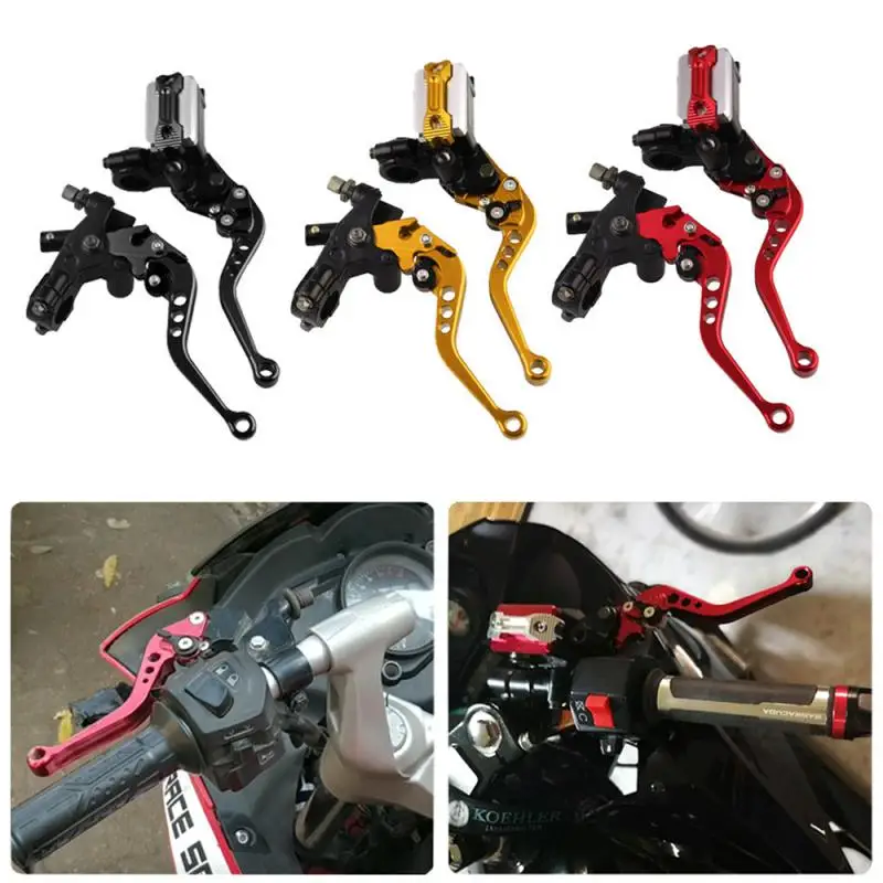 

Motorcycle modified line clutch hydraulic brake pump adjustable drum brake disc brake lever 22mm universal drum brake