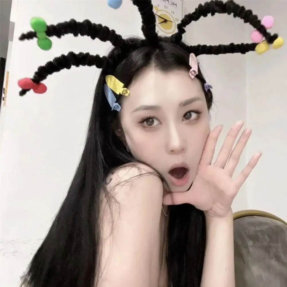 

Halloween Decoration Headband Little Witch Headband Bow Festival Headband For Cosplay Party Gift Kids Women Hair Accessorie O8J3