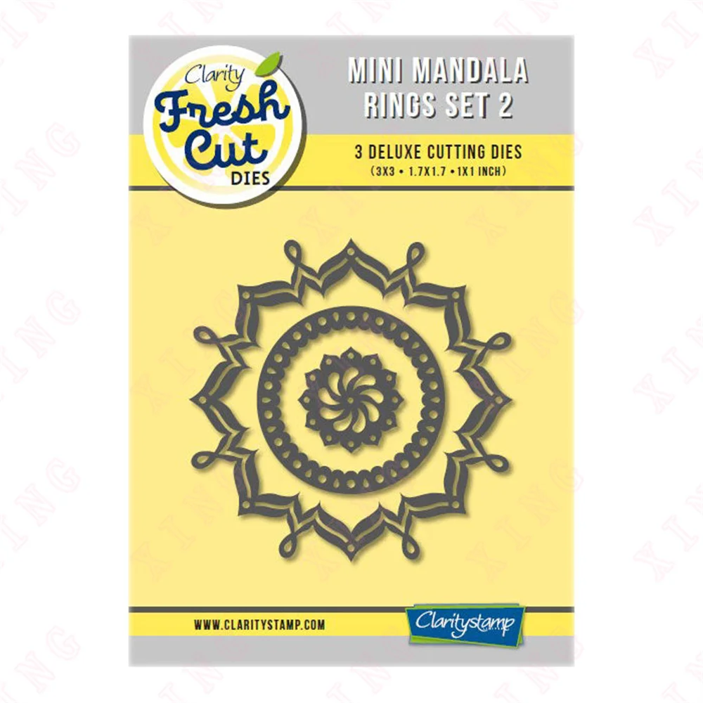 

Newest Scrapbook Decoration Embossing Templates 2023 Diy Greeting Card Handmade Craft Mandala 11 Mold Arrival Metal Cutting Dies