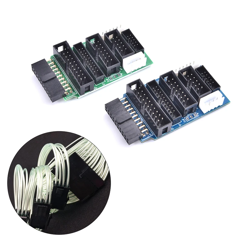 

1PC Multi-function switch board Emulator V8 JTAG Adapter Converter for J-Link for your ARM emulator