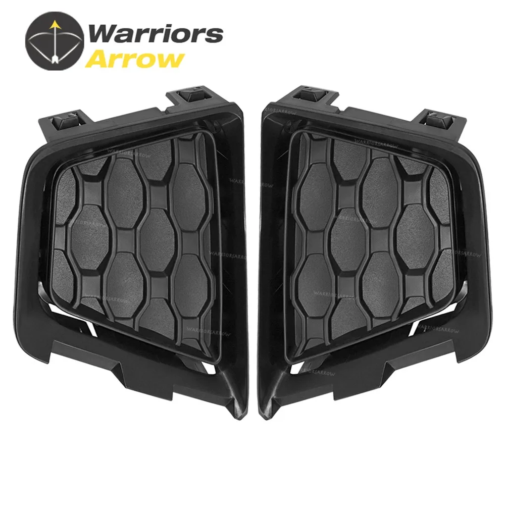 

Pair Front Left Right Fog Light Cover Black Plastic 6VP55LXHAA 6VP53LXHAA For Jeep Renegade 2019 2020 2021 2022 2023