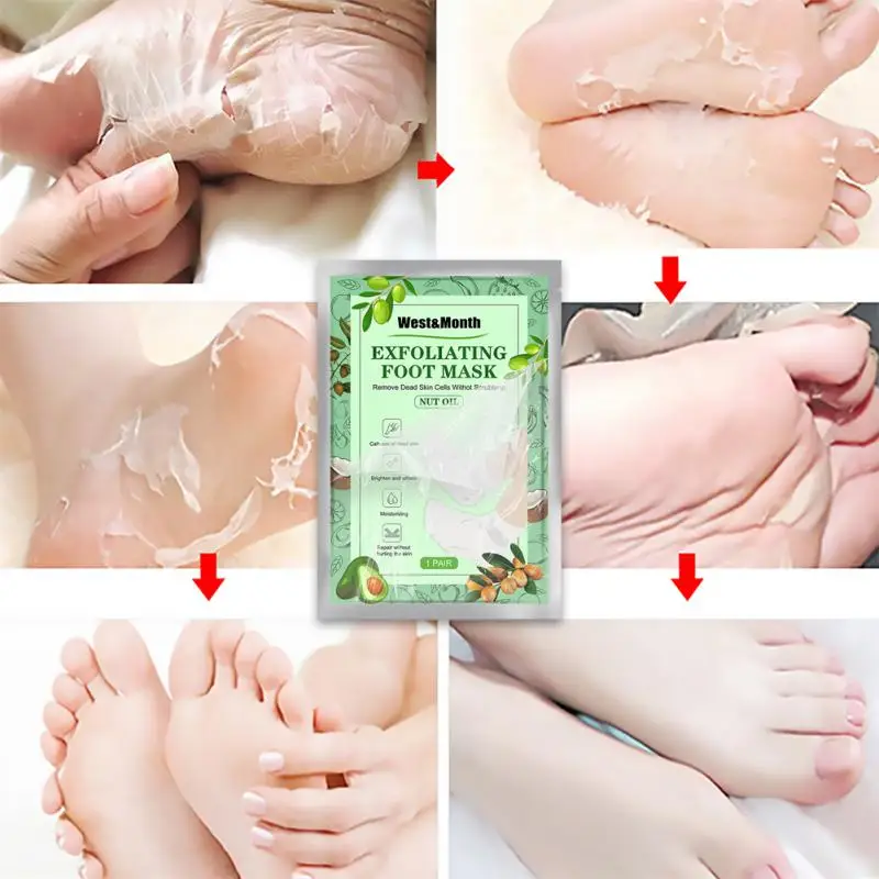

Foot Masks Renewing Softening Exfoliating Revitalizing Smoothing Foot Mask For Dry And Cracked Heels Argan Oil Foot Therapy