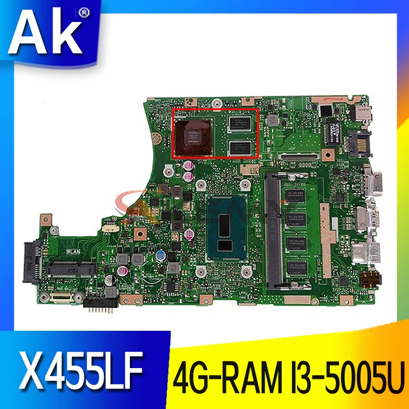 

Материнская плата Akemy X455LF для ноутбука Asus X455LJ X455LF A455L K455L X455L