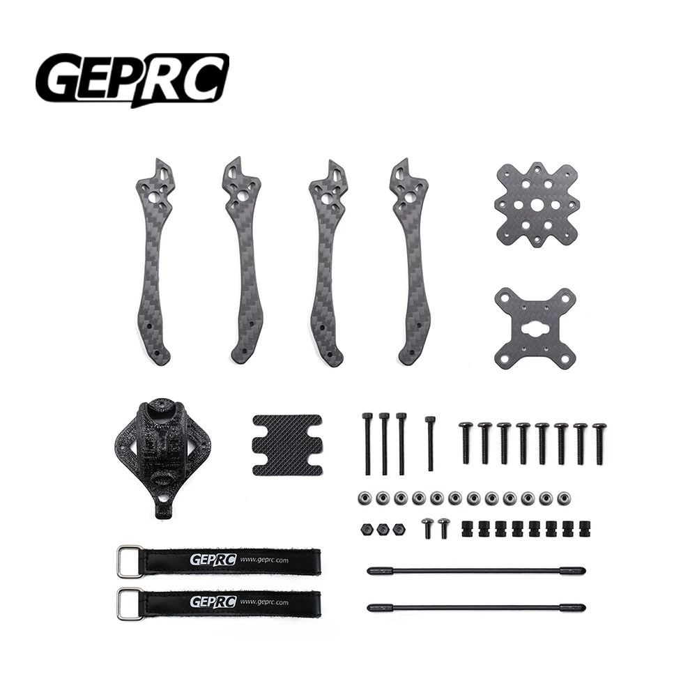 

GEPRC GEP-DX4 Frame Parts Quadcopter Repair Parts For RC FPV Dolphin 4inch ToothPick Drone Carbon fiber Accessories