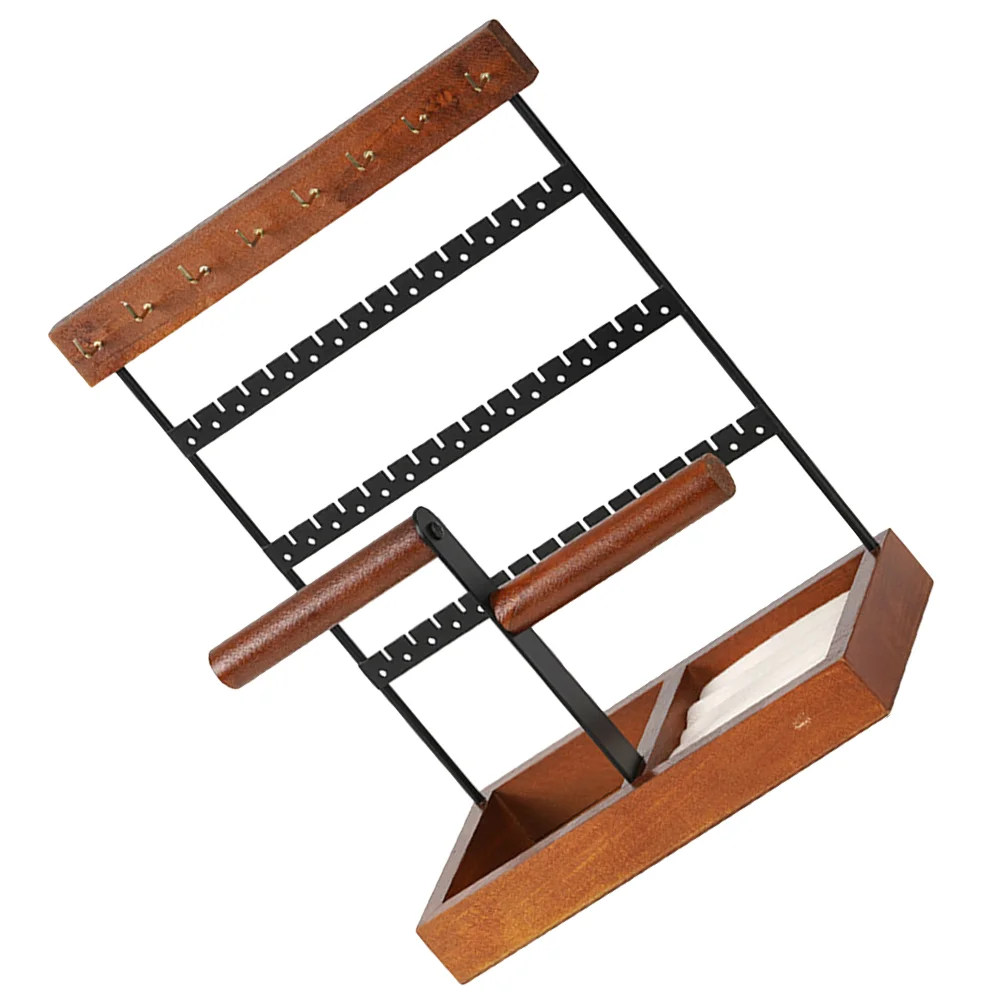 

Necklace Display Rack Earring Holder Pendant Holders Stands Desktop For Jewelry