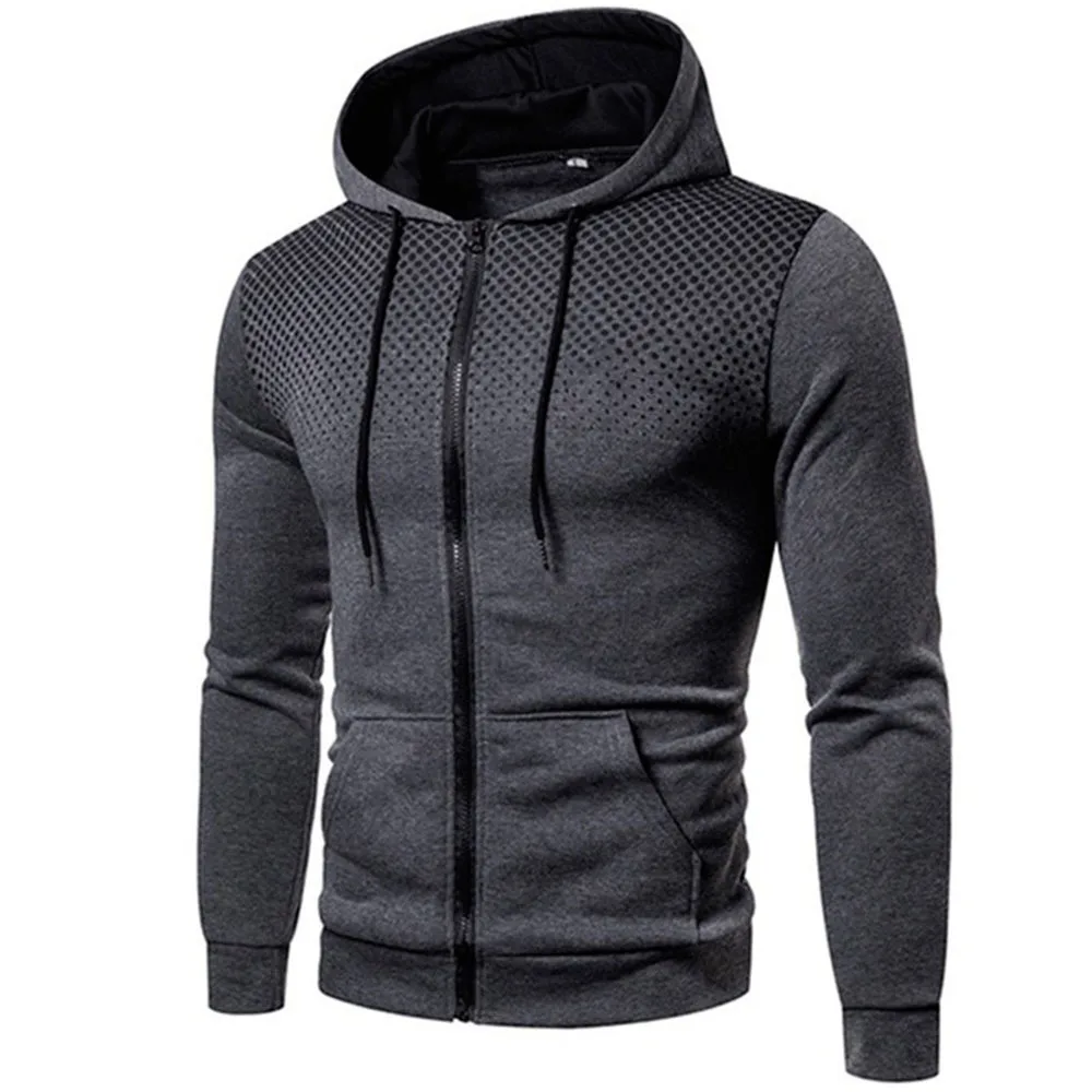

2023 Hot Sale Mens Zipper Jackets High Quality Daily Casual Sports Hoodies Male Motorcycle Outerwear Fashion Streetwear