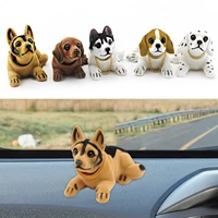 car interior bobbleheads dolls bobble head dog toys for dashboard car dashboard ornaments clever cute dancing dogs kid home
