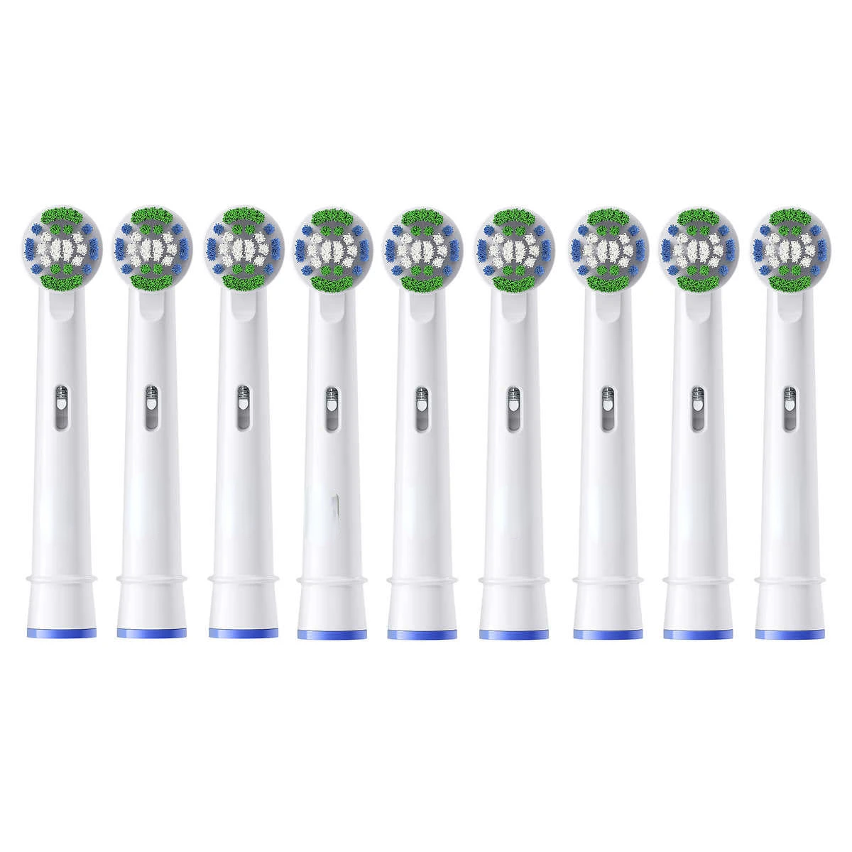

Clean Replacement Toothbrush Heads, 9-count