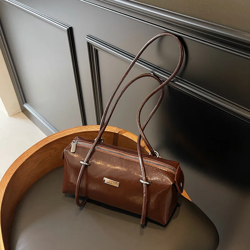 Сумка премиум-класса с текстурой нишевый дизайн женская сумка 2024 новинка двойной