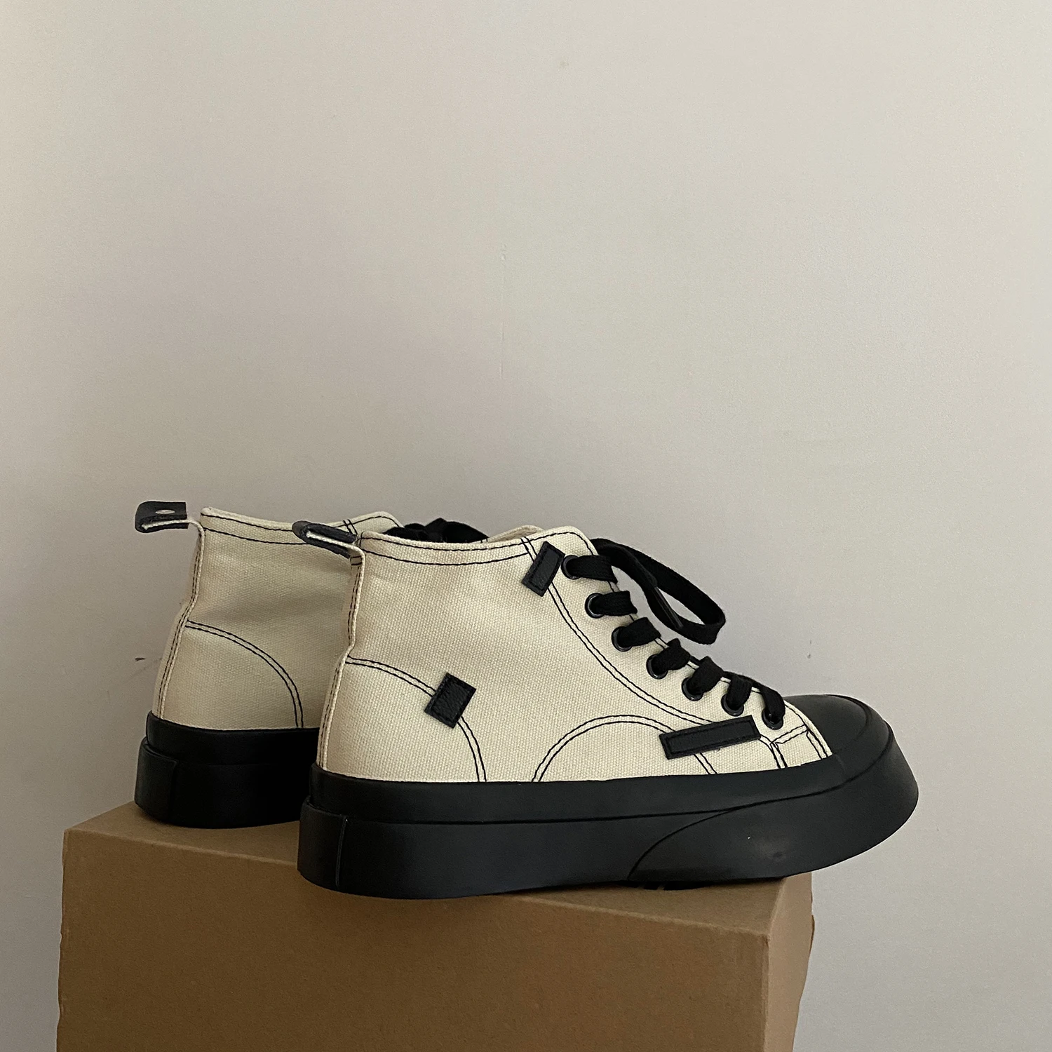 Fashion Women Canvas Shoes Vulcanized New Trend Platform Shoes 2022 New Comfortable Thick Bottom Sneakers Zapatillas Mujer