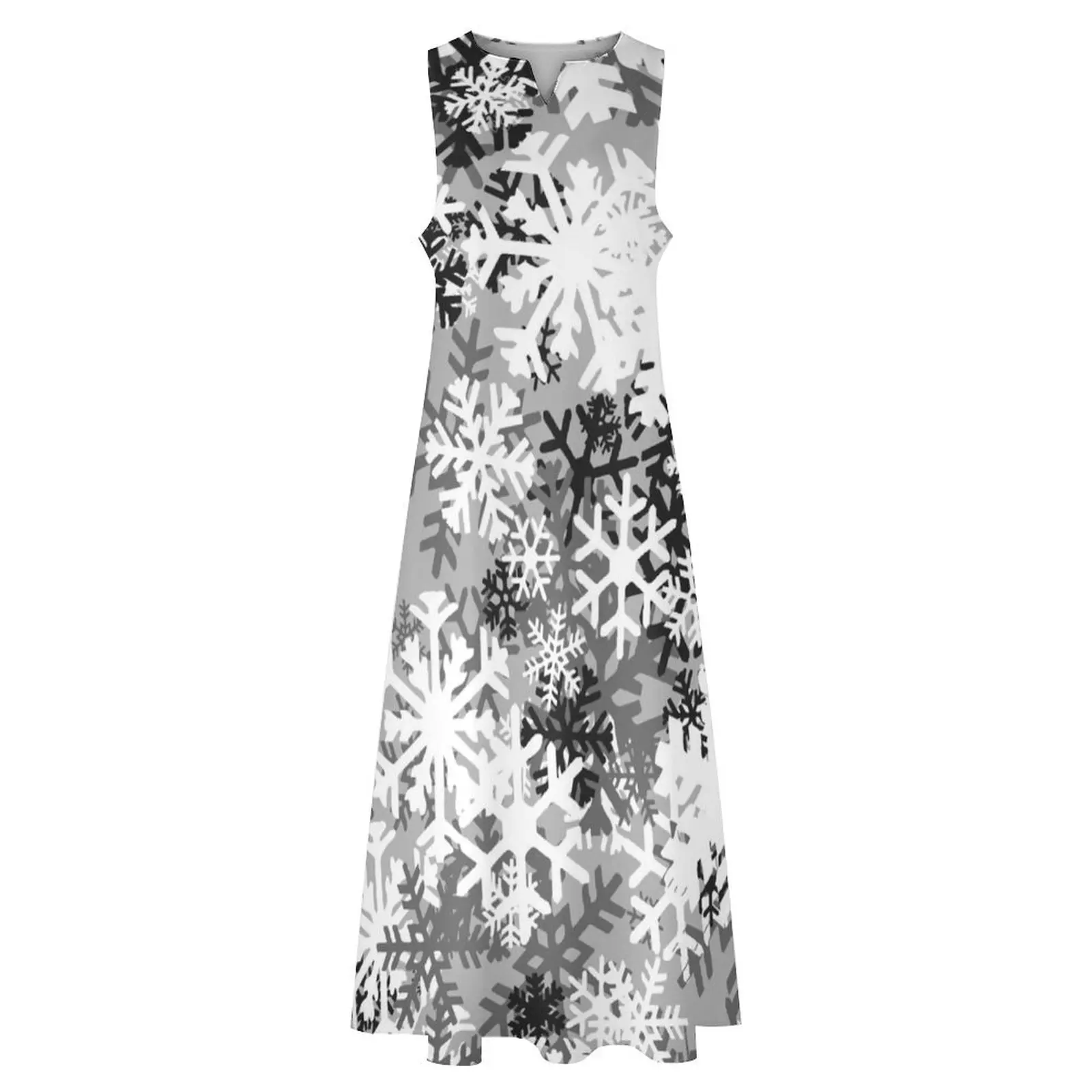 Снежинка камуфляжное длинное платье женские длинные платья летняя юбка летние
