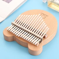 portable mini kalimba wood fingers 17 key professional keyboard music thumb piano love gift teclado musical musical supplies