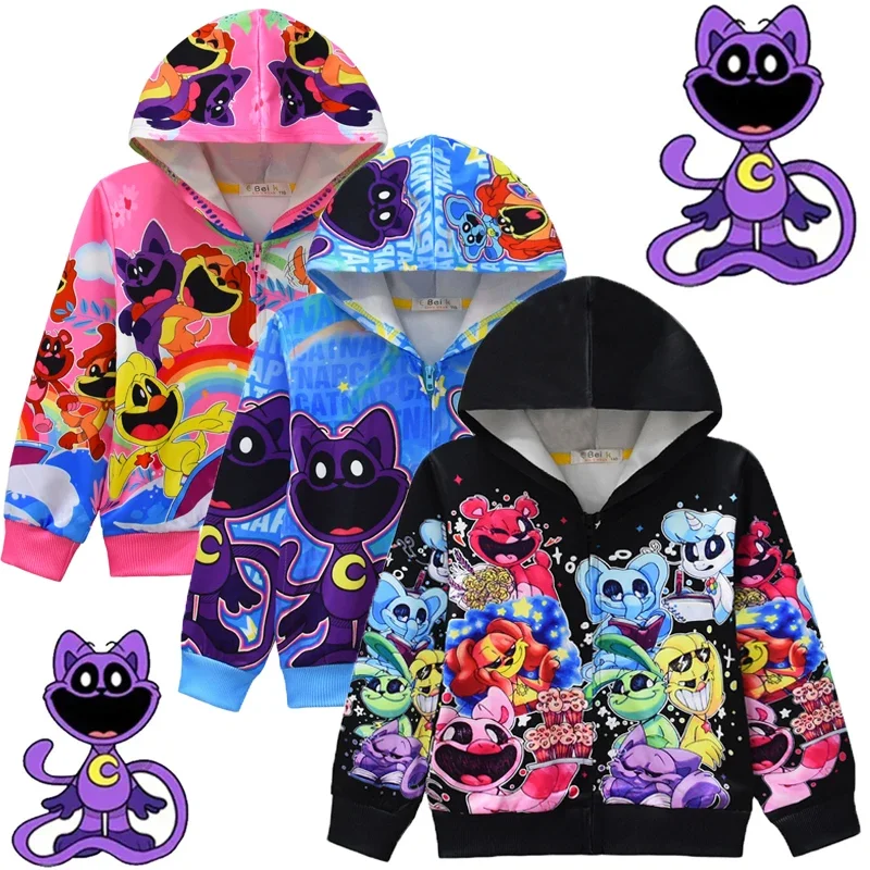 Модный детский костюм на Хэллоуин с улыбающимися животными для мальчиков