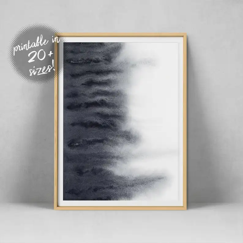 

Black And White Art r Minimalist Wall Art Abstract Wall Art Abstract Wall Decor Big oil painting huge painting large manual oil