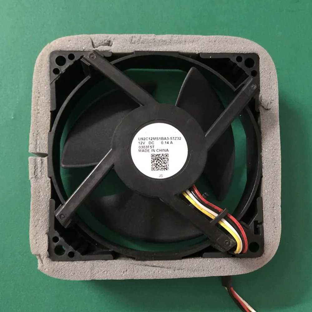 

NEW Refrigeration Fan U92C12MS1BA3-57Z32 12V 0.14A 0303F5T for Midea/ Haier Refrigerator Cooling Fan Ventilation Motor Fan 9cm
