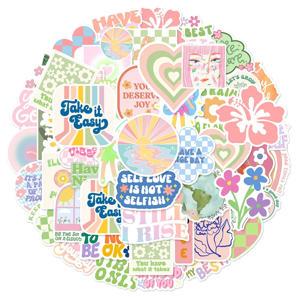 

10/50Pcs Pink Girl Cute Cartoon Varied Graffiti Stickers DIY Wall Scrapbooking Laptop Helmet Notebook Backpack Decoration Decals