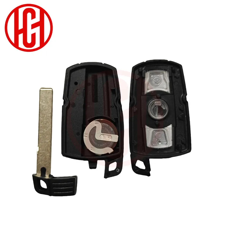 

Чехол для смарт-ключа с 3 кнопками и лезвием для ключа для BMW X5 X6 E61 E90 E82 E70 E71 E87 E88 E89 1 3 5 6 серии, дистанционный автомобильный брелок для ключей Замена