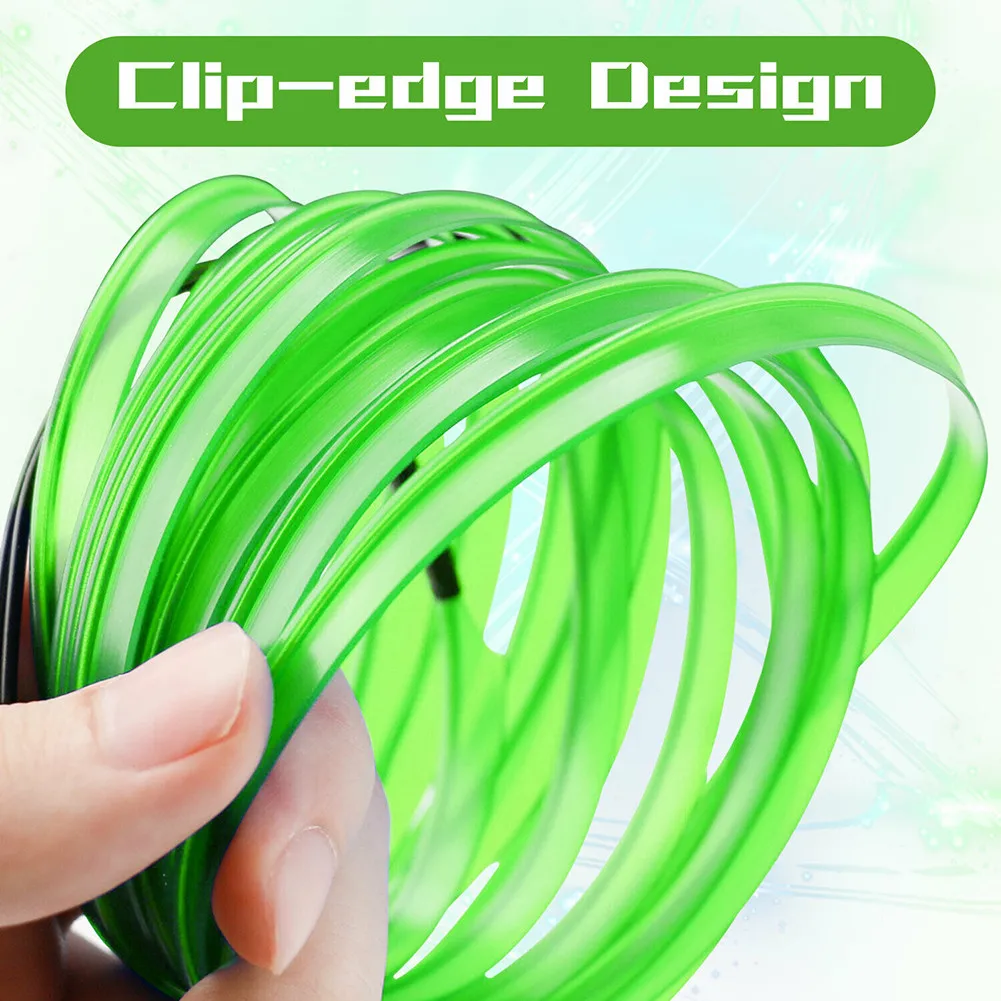 

Water Resistant Cool Light Strip 12V 1W Atmosphere Light Flexible Green