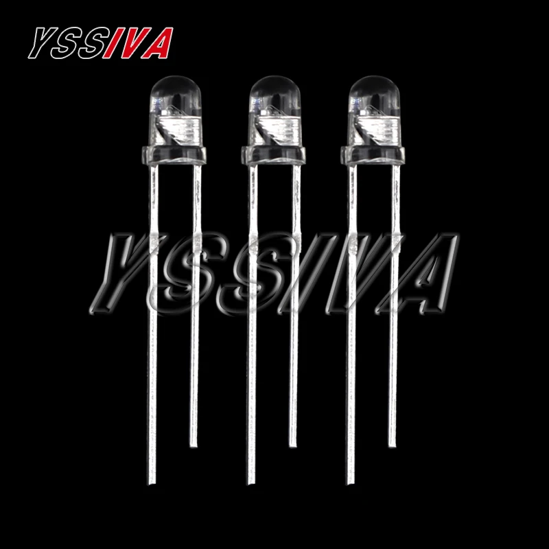 50 шт. F3 3 мм вспышка красный зеленый двухцветный светоизлучающий диод