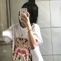 feiernan 2022 japanese style kawaii tshirts for women harajuku cartoon print egirl top causal baggy female oversized summer tees