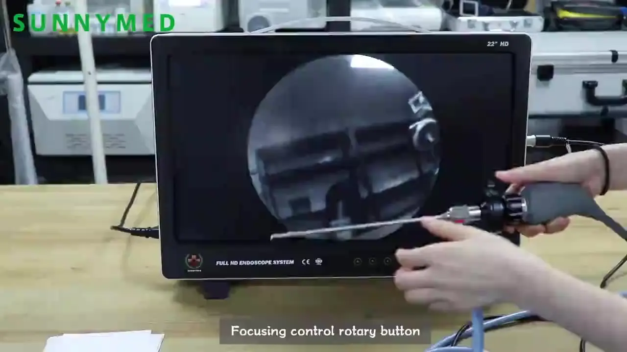 Эндоскоп с камерой SY-PS050 HD 1080 для диагностики ЛОР/Урологии Медицинский