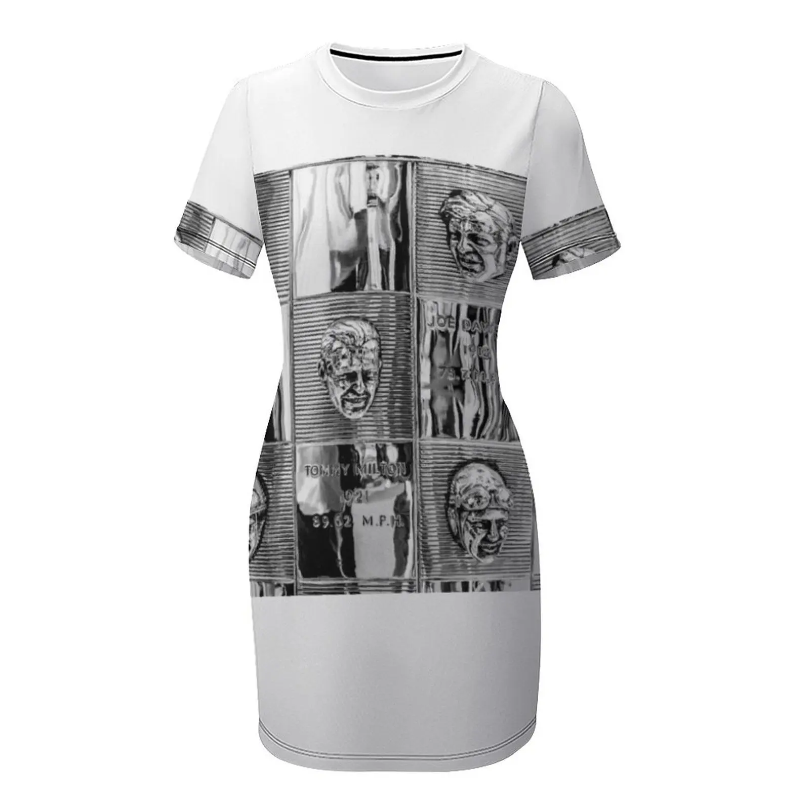 Платье с короткими рукавами Borg-Warner Trophy Indianapolis 500 элегантные женские летние платья