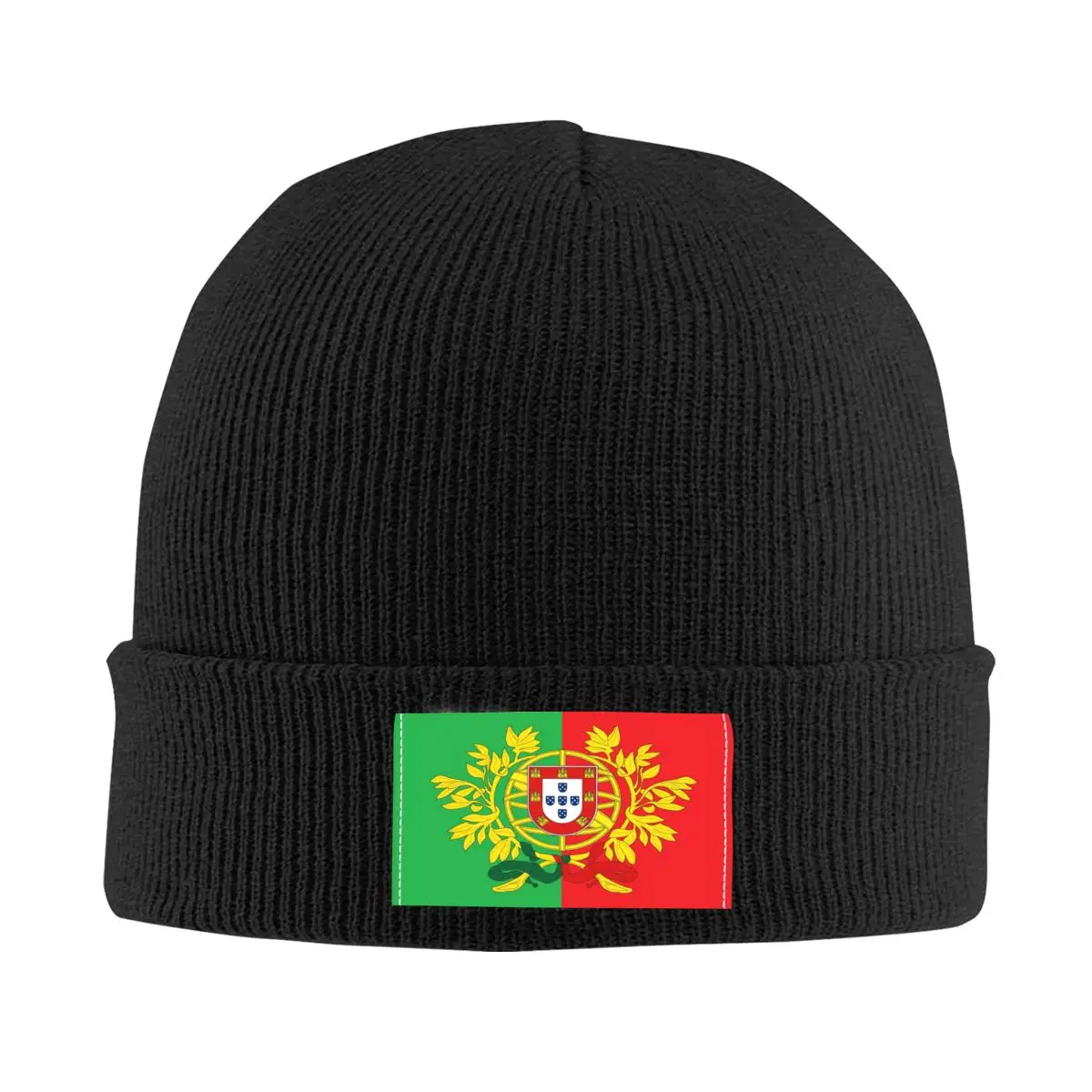 Coat Of Arms Of Portugal Art Bonnet Hats Cool Knitting Hat For Women Men Winter Warm Portuguese Flag Skullies Beanies Caps 1