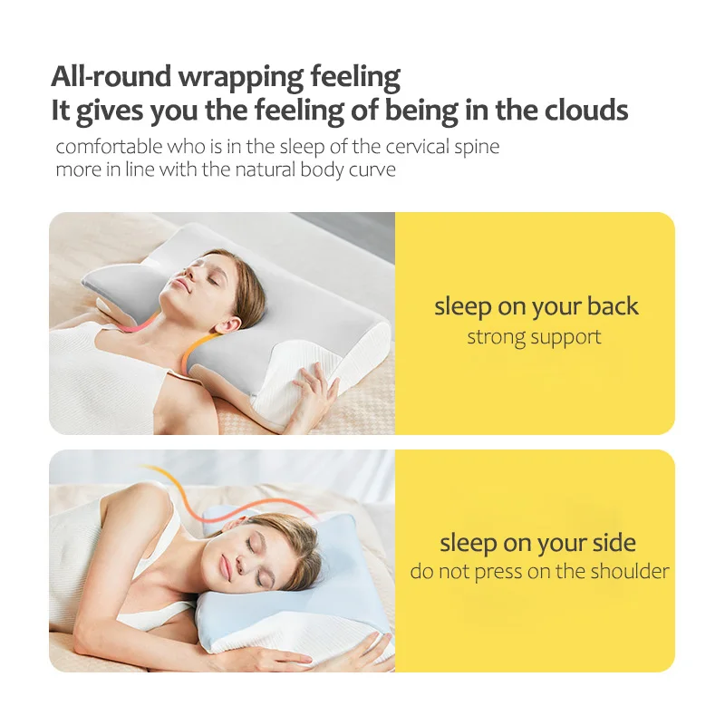 Ортопедическая подушка для постельного белья из пены с эффектом памяти
