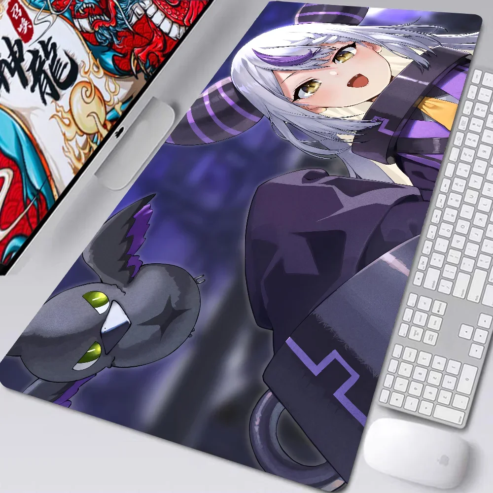 Аниме La + Darknesss VTuber Hololive XXL Игровой Коврик Для Мыши Косплей Настольный Аксессуары