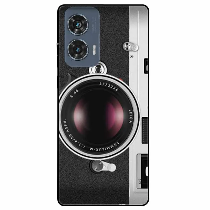 Чехол для Moto Edge 50 Fusion силиконовые модные мягкие чехлы из ТПУ с принтом Motorola Чехлы