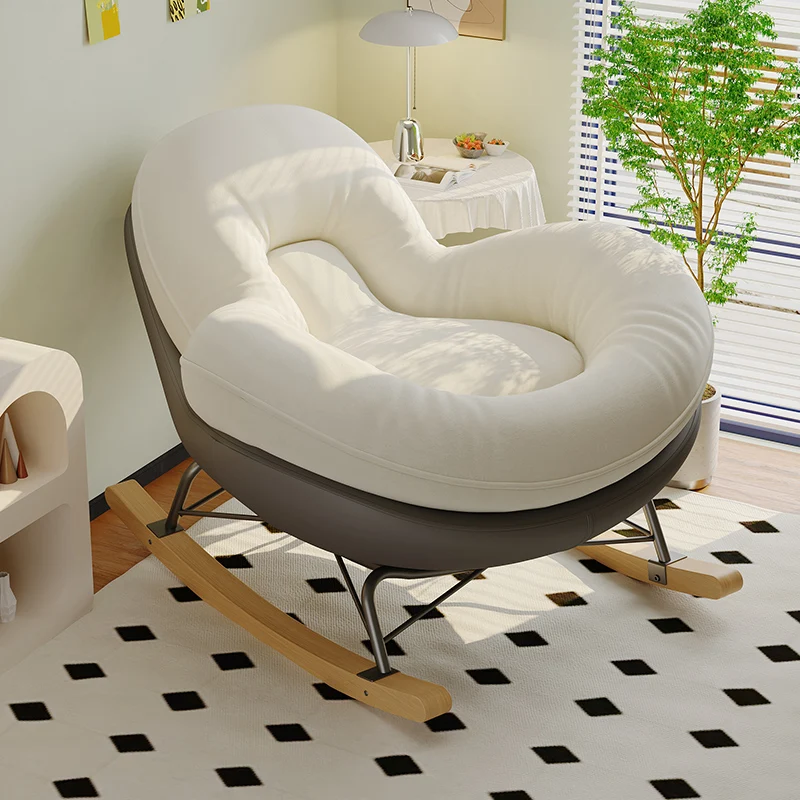 Кресло-качалка в байковом стиле современный дизайн балкона кресло-качалка для