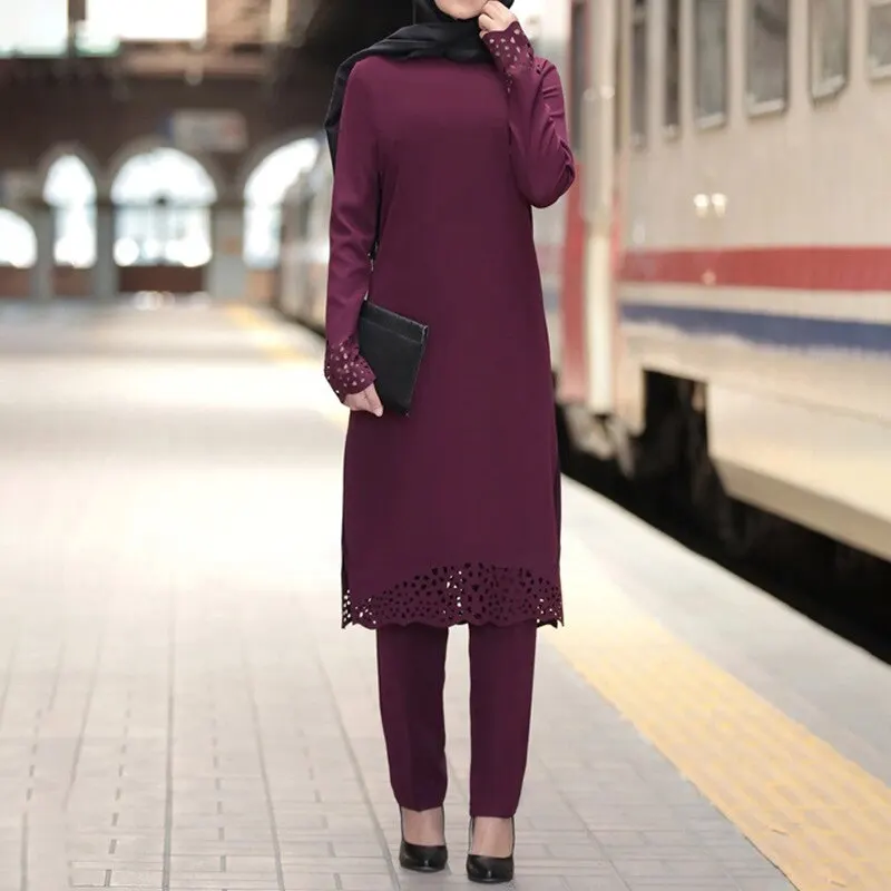 

Комплект Abaya для мусульманской молитвы из двух предметов