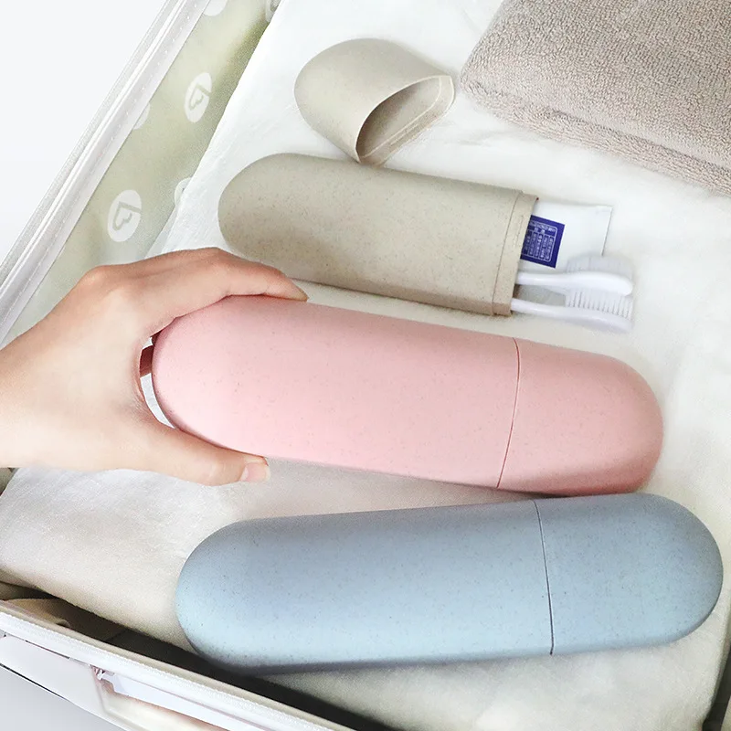 toothbrush box travel portable toothbrush toothpaste holder storage box case pencil container toothbrush holder dropshipping free global shipping