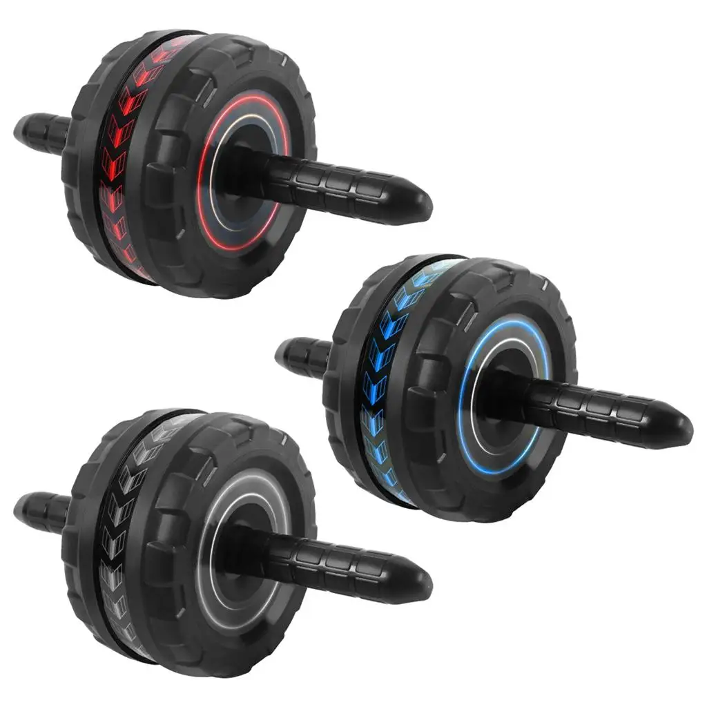 Abdominal Exercise Roller Body Fitness Strength Training Machine Wheel Gym