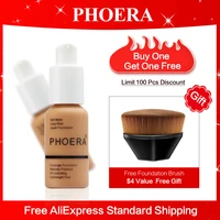 phoera 1pc facial base makeup liquid foundation primer mineral touch whitening concealer brighten moisturizer bb cream tslm1