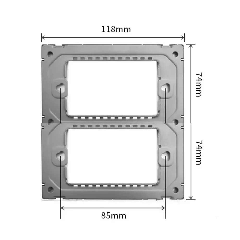 Настенная Розетка Melery 4*4 С Бразильской Вилкой Переключатель Давления 20 А Usb Type-c