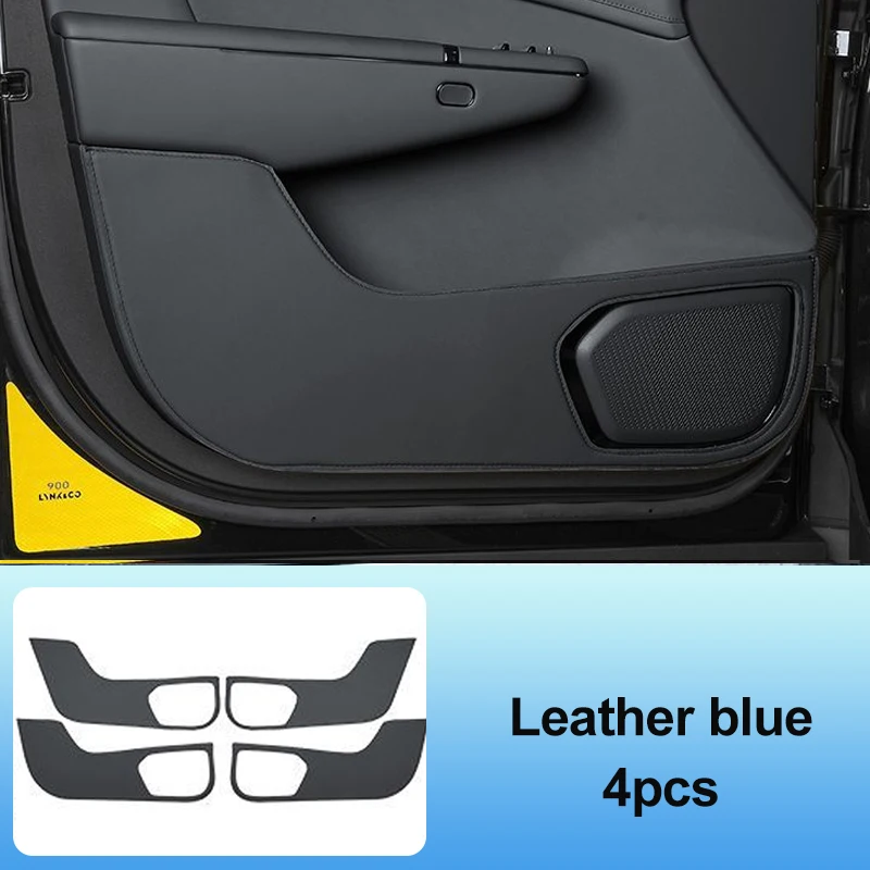 

Кожаная противоударная накладка на дверь автомобиля для Lynk & Co 900 2025 2026 2027, пылезащитная защитная пленка для края, наклейки, боковые автозапчасти для интерьера