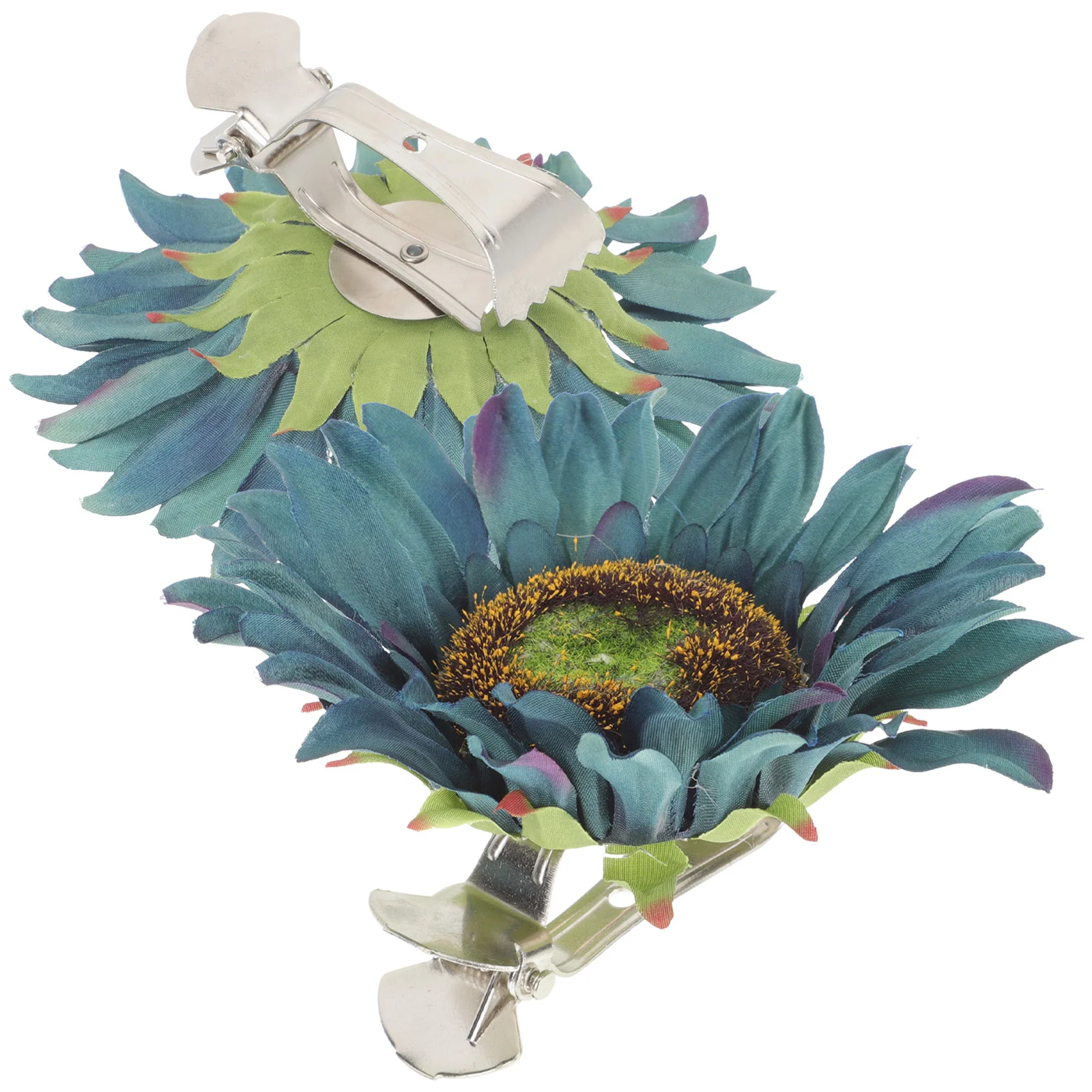 2 шт. пряжка для штор зажим с подсолнухом оранжевый держатель драпировки шелковые