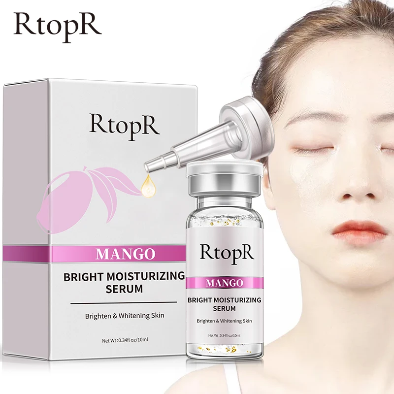

10ml RtopR Mango Bright Moisturizing Serum Face Fine Lines Diminish Wrinkles Skin Repair Essence Firmer Improve Roughness