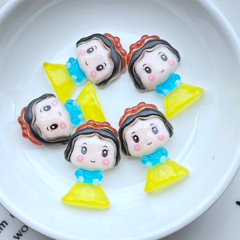 10 шт. милые аксессуары для волос с героями мультфильмов девочек банты центр