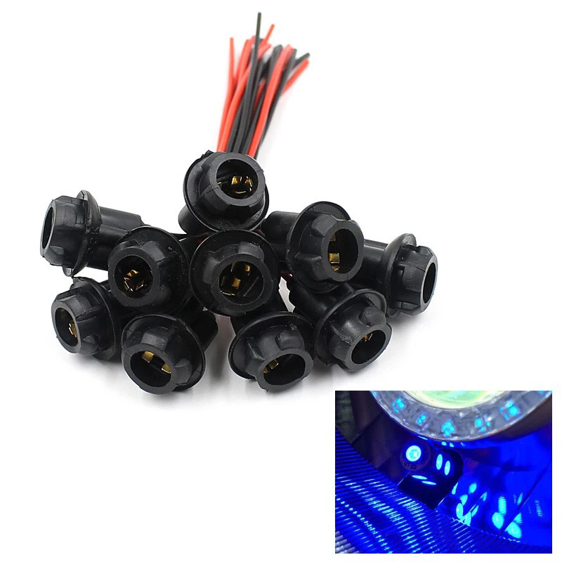 

Motorcycle and electric vehicle instrument fog lamp refitting T10 socket Motorcycle Supplies