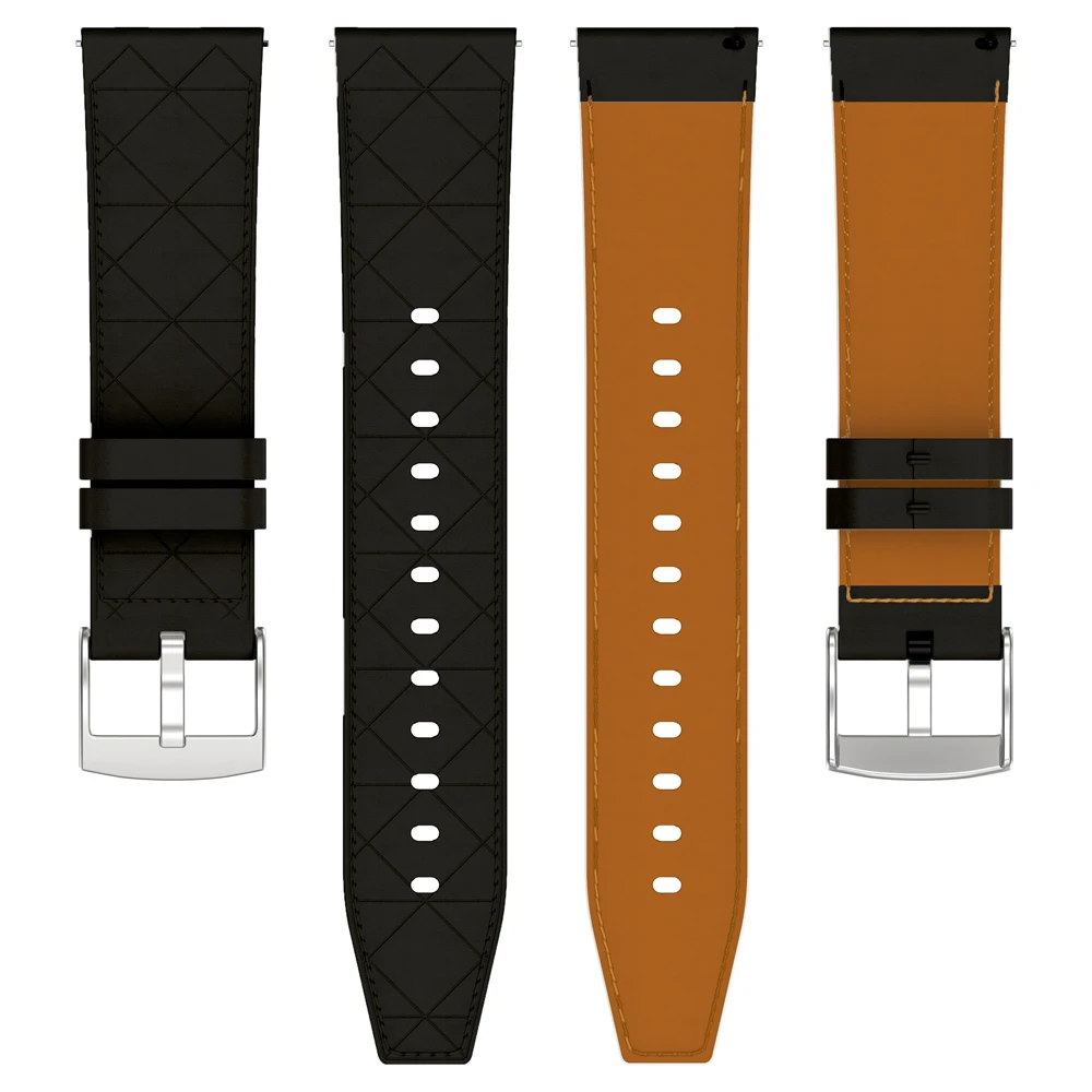 Фото Ремешок для часов, совместимый с Amazfit Cheetah, круглый балансировочный ремешок для Amazfit GTR 4/3 Pro/GTR2E/GTR, 47 мм, браслет из синтетической кожи №5