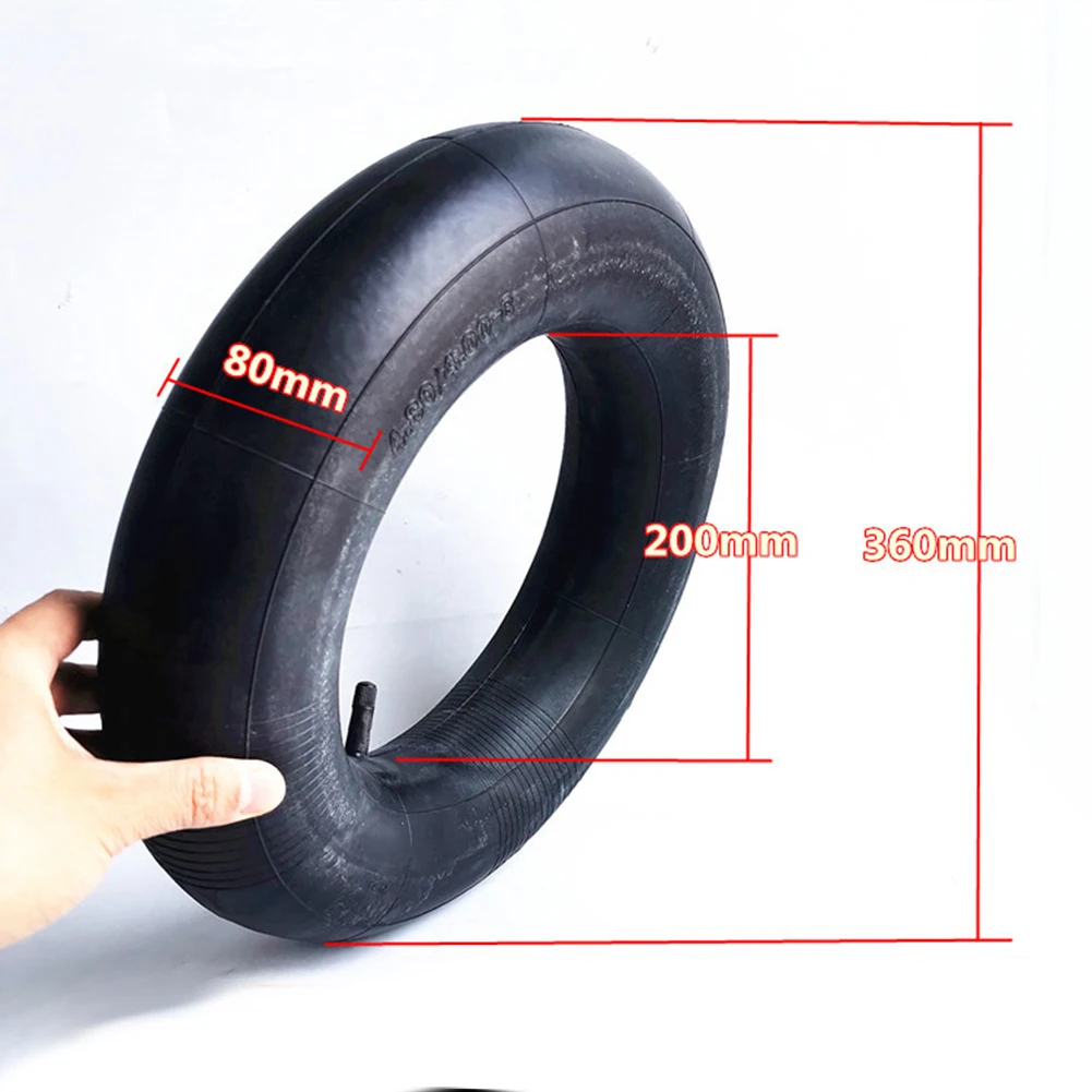 

Scooter 4.00-8 Rubber Tire 4.00/4.80-8 Inner Tube Tyre For Trolley Wheelbarrow Rubber Straight Bent Valve Tires Cycling Parts