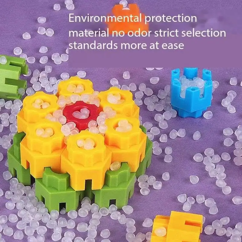 Набор Шестиугольных Строительных Блоков — Большие Креативные Строительные