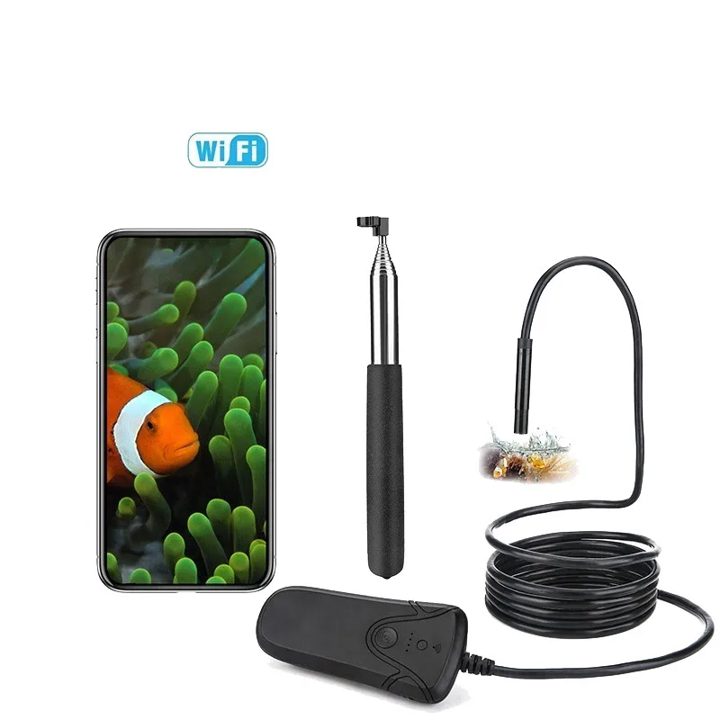

70 Degrees Viewing Angle 4-10cm Focal Length Industrial Endoscope 720P 5.5MM Camera Diameter Borescope Camera