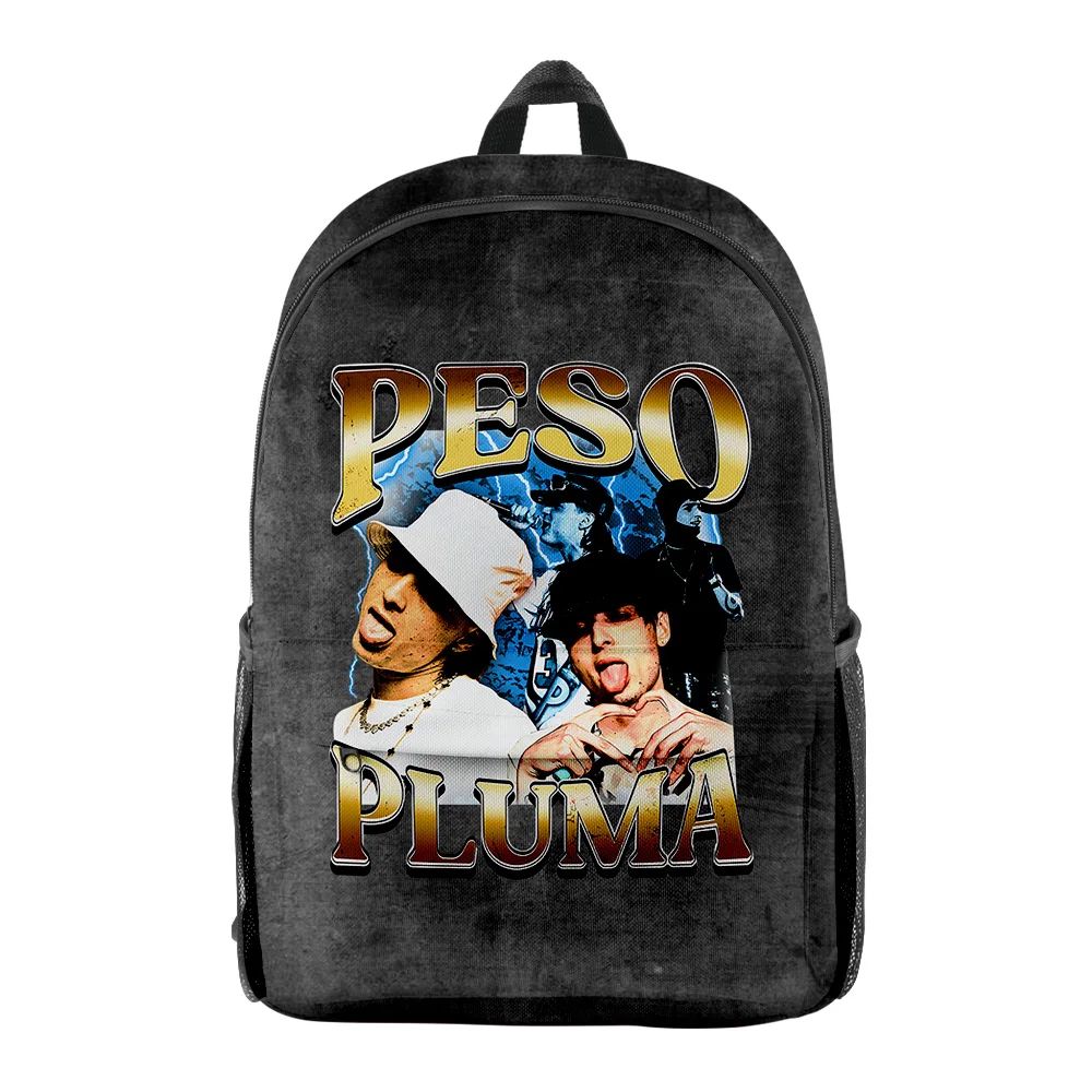

Peso Pluma Zip Pack Students Backpack Sam and Colby Man/Woman Zipper Bag Zip Backpack School 3D Print Bag Backpack