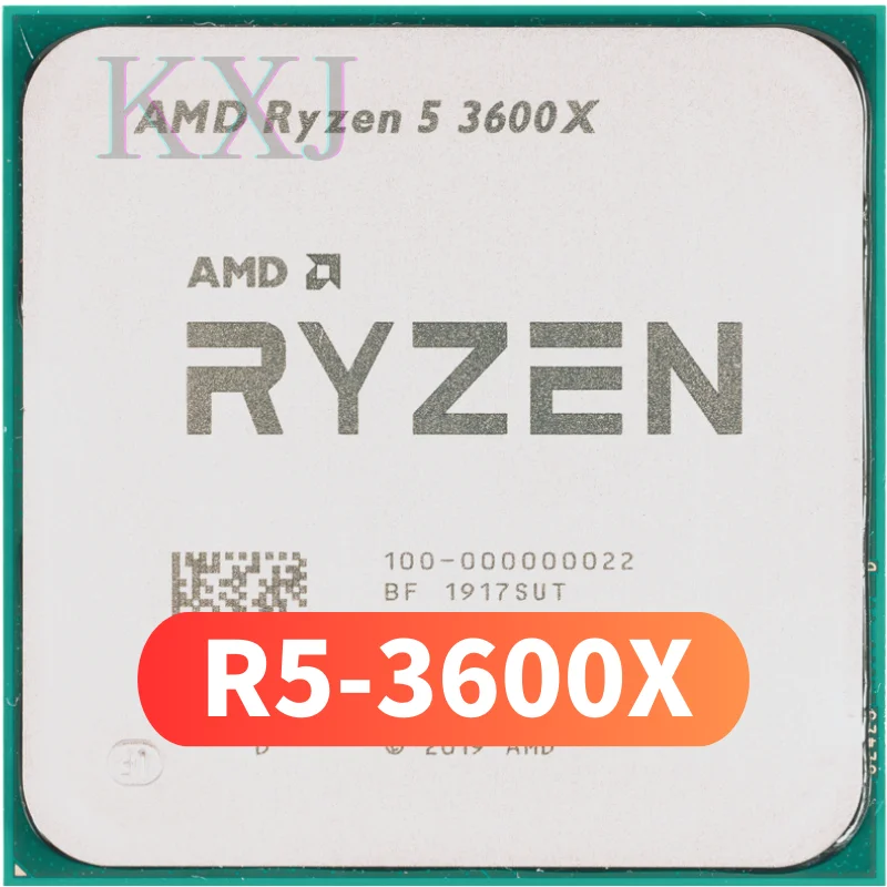 

Б/у Процессор AMD Ryzen 5 3600X R5 3600X 3,8 ГГц шестиядерный двенадцатипоточный процессор 7 нм 95 Вт L3 = 32M Разъем AM4