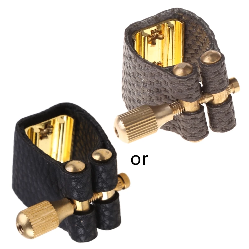 

1Pc Alto Sax Ligatures Fastener Durable for Saxophone Rubber Mouthpiece Parts Accessories