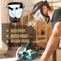transparent dustproof waterproof full face protection face cover shield oil splash proof mask splash proof garden work tools