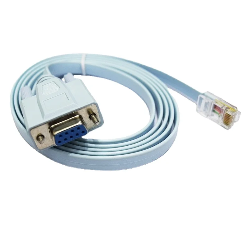 Консольный кабель RJ45 Ethernet-RS232 DB9 COM-порт последовательные гнездовые